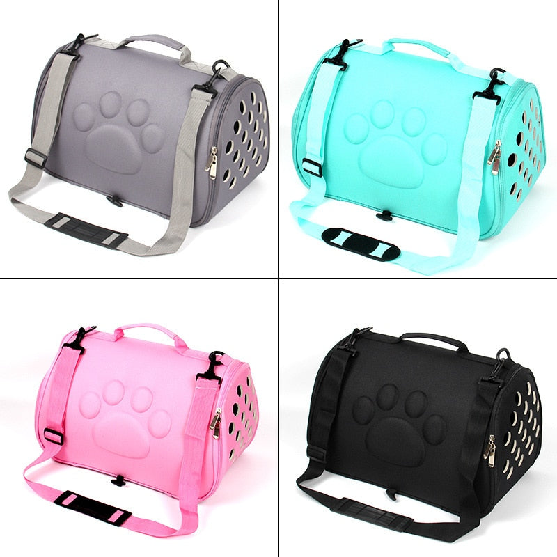 Always Take Your Pet With You, Portable mascots cat bag, backpack puppy pet carrier, folding breathable outdoor travel Pet bag (Small Dogs and Cats)