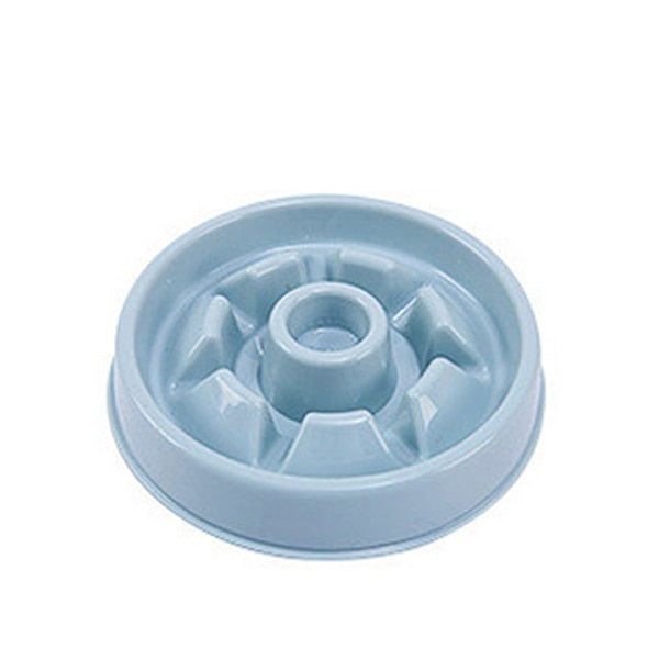 Does Your Pet Swallow Without Chewing? Get One Of These! Pet Slow Eating Bowl, Slow Down Eating, Feeder Dish Bowel Help Prevent Obesity, Dogs Supplies
