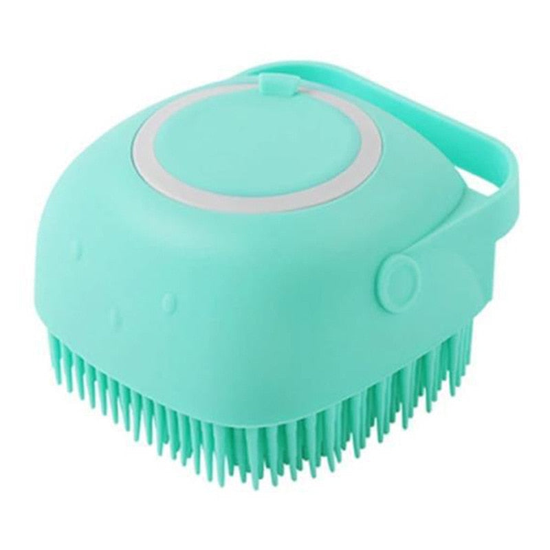 Shower Your Pet With Ease With This Bath Massage Glove/Brush